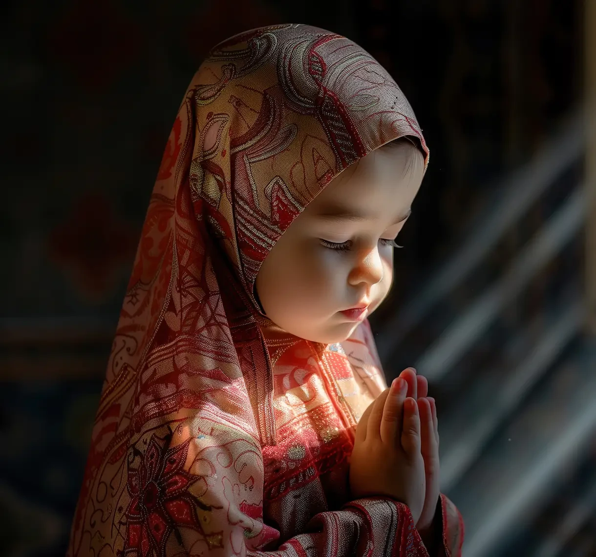 Tutor guiding a Quran class online